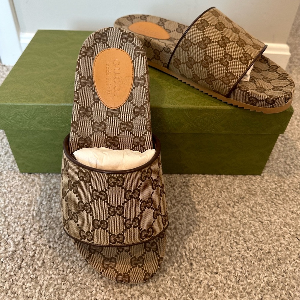 Men’s Gucci GG Slide Sandal